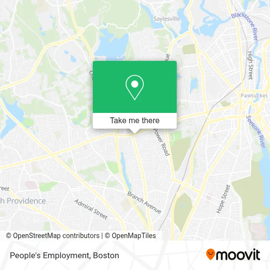 People's Employment map