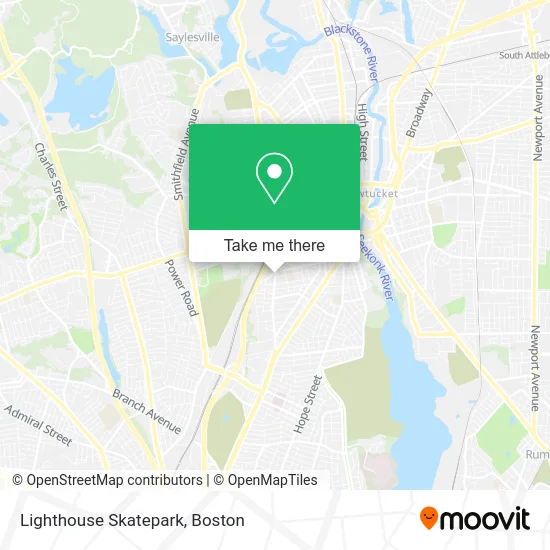 Lighthouse Skatepark map