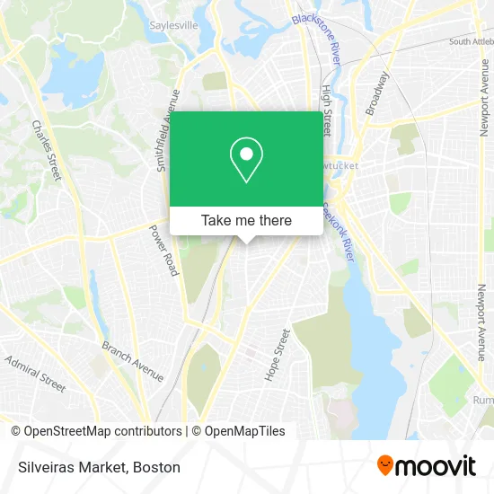 Silveiras Market map