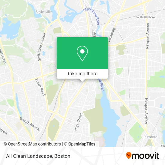 All Clean Landscape map