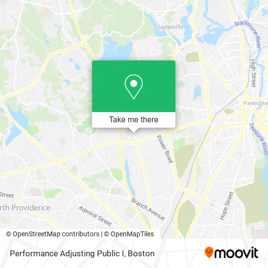 Performance Adjusting Public I map