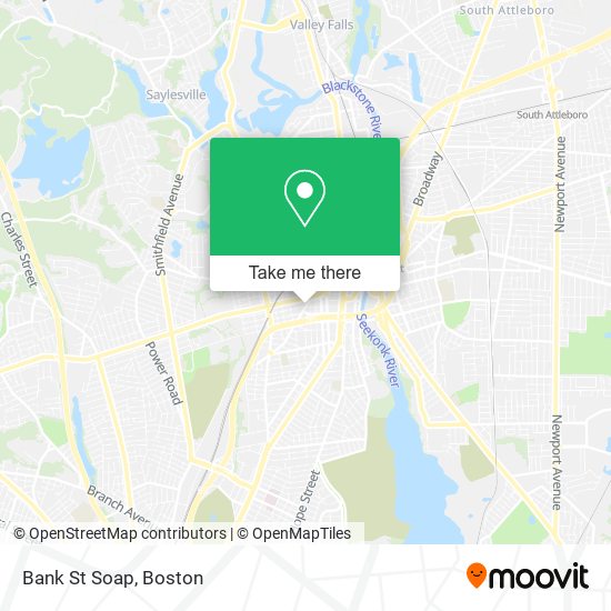 Mapa de Bank St Soap