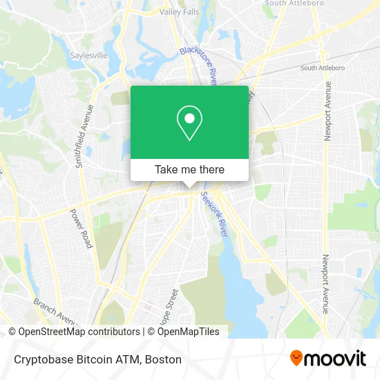 Cryptobase Bitcoin ATM map