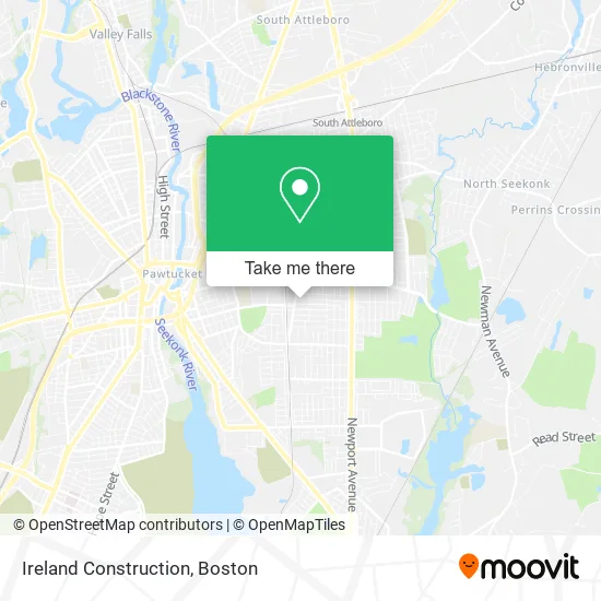 Mapa de Ireland Construction