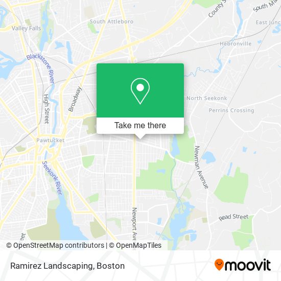 Ramirez Landscaping map