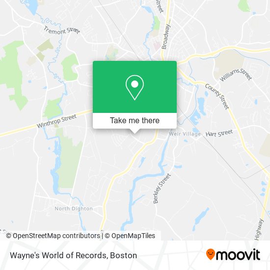Wayne's World of Records map