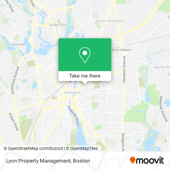 Lyon Property Management map