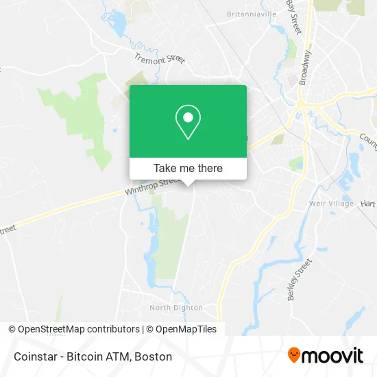 Coinstar - Bitcoin ATM map