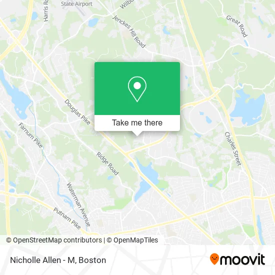 Mapa de Nicholle Allen - M