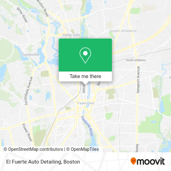 El Fuerte Auto Detailing map