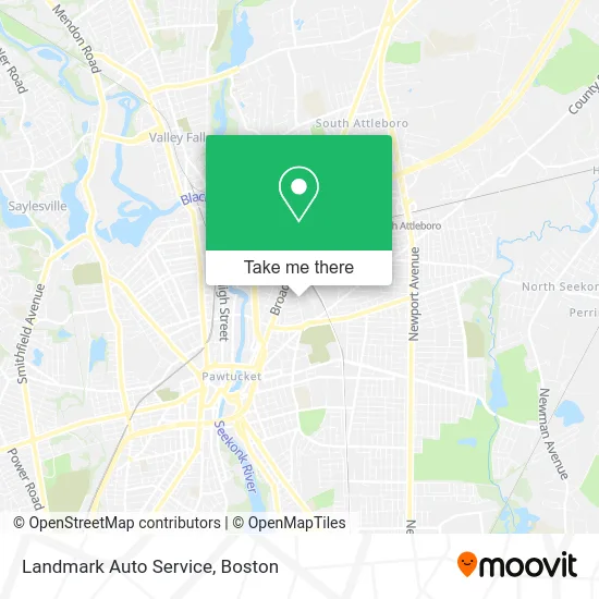 Landmark Auto Service map