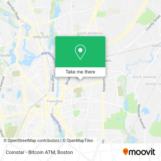 Coinstar - Bitcoin ATM map