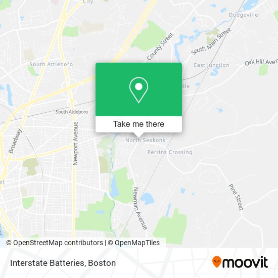 Interstate Batteries map