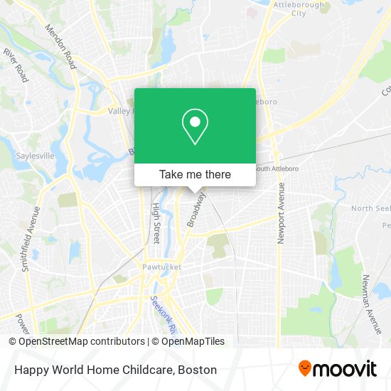 Mapa de Happy World Home Childcare