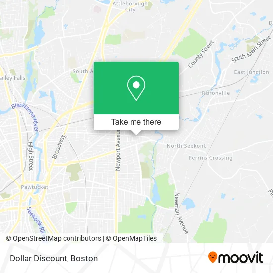 Dollar Discount map