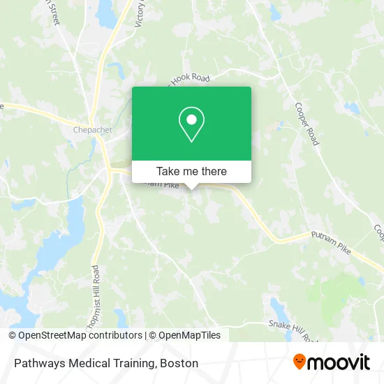 Mapa de Pathways Medical Training