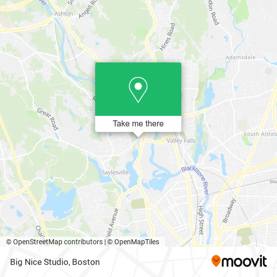 Big Nice Studio map