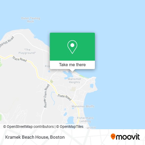 Mapa de Kramek Beach House