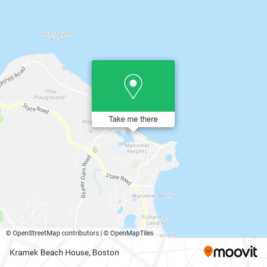 Kramek Beach House map