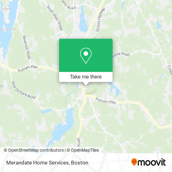 Merandate Home Services map