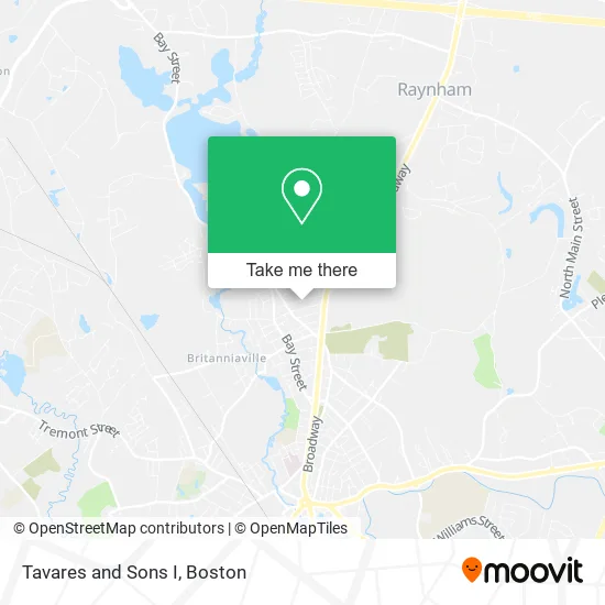 Tavares and Sons I map