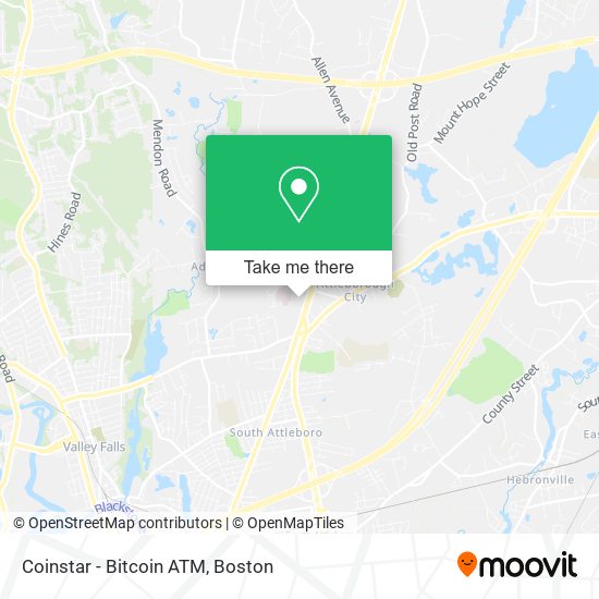 Coinstar - Bitcoin ATM map