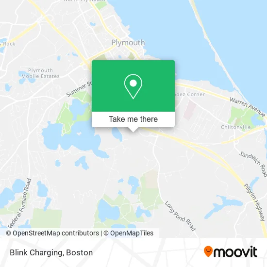 Blink Charging map