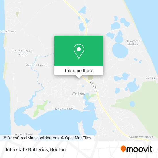 Interstate Batteries map