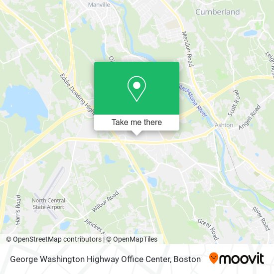 Mapa de George Washington Highway Office Center