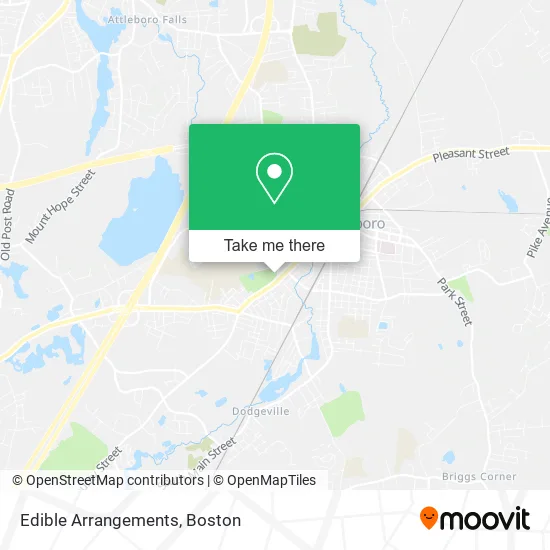 Edible Arrangements map