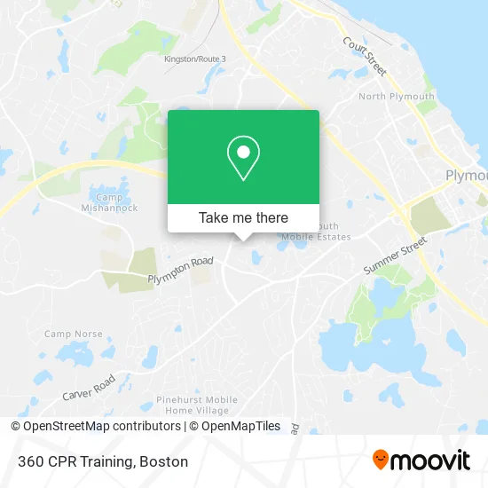 360 CPR Training map