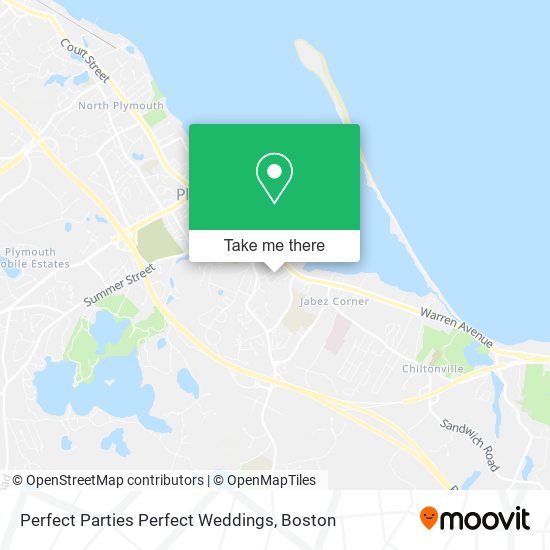 Perfect Parties Perfect Weddings map