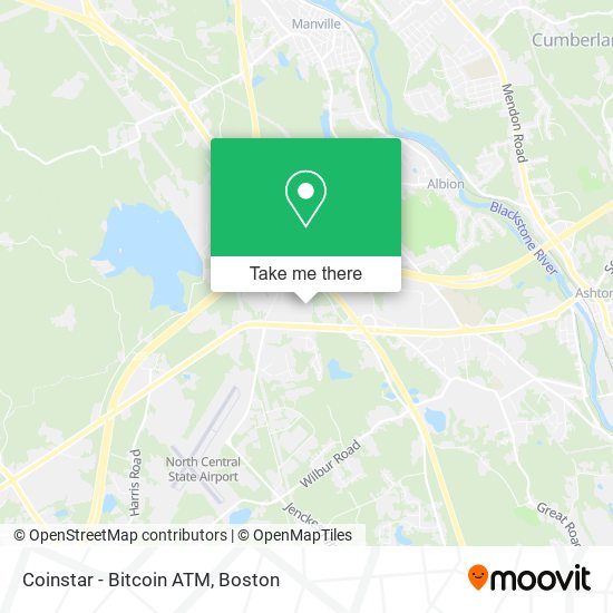 Coinstar - Bitcoin ATM map