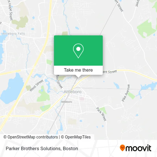 Parker Brothers Solutions map