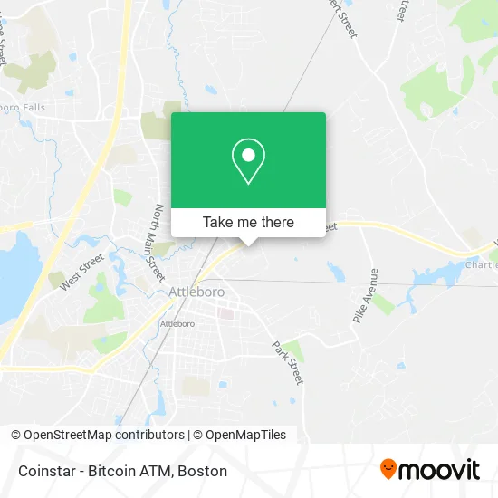 Coinstar - Bitcoin ATM map