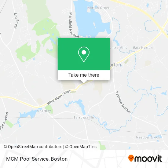 MCM Pool Service map