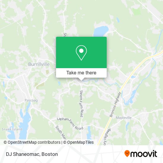 DJ Shaneomac map