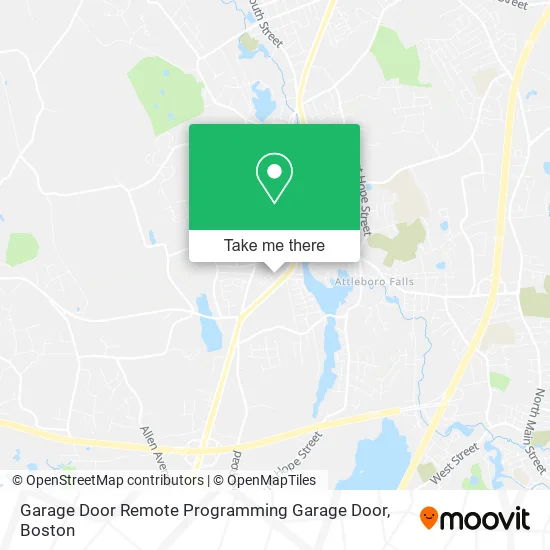 Mapa de Garage Door Remote Programming Garage Door