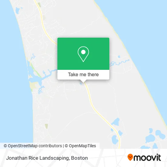 Jonathan Rice Landscaping map