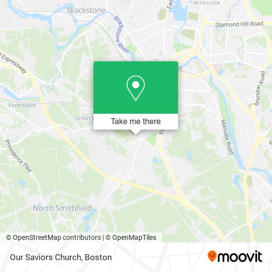 Mapa de Our Saviors Church