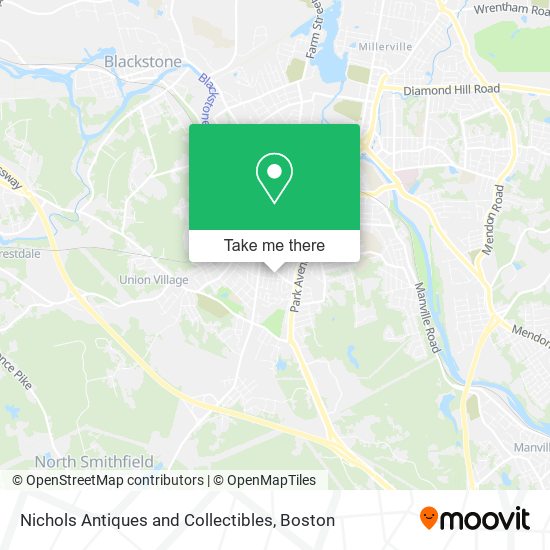 Mapa de Nichols Antiques and Collectibles