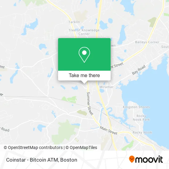 Coinstar - Bitcoin ATM map