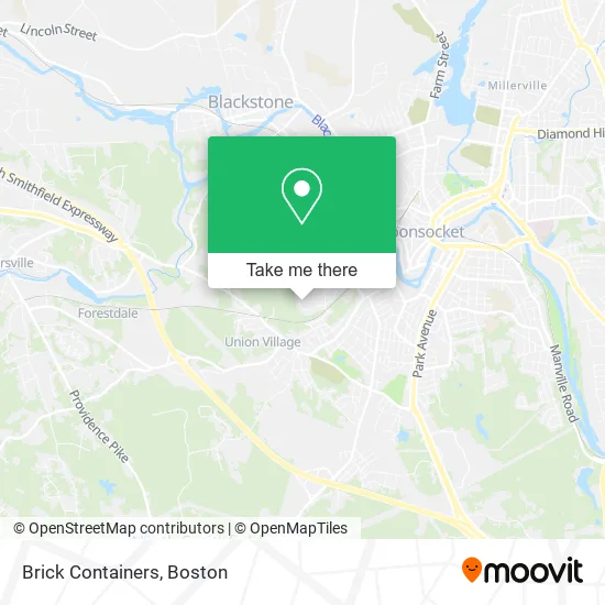Brick Containers map