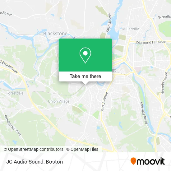 JC Audio Sound map
