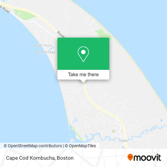 Cape Cod Kombucha map