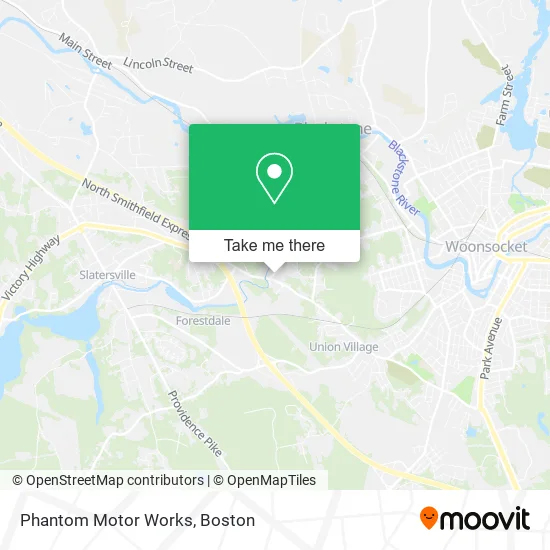 Phantom Motor Works map
