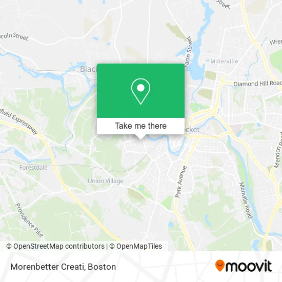 Morenbetter Creati map