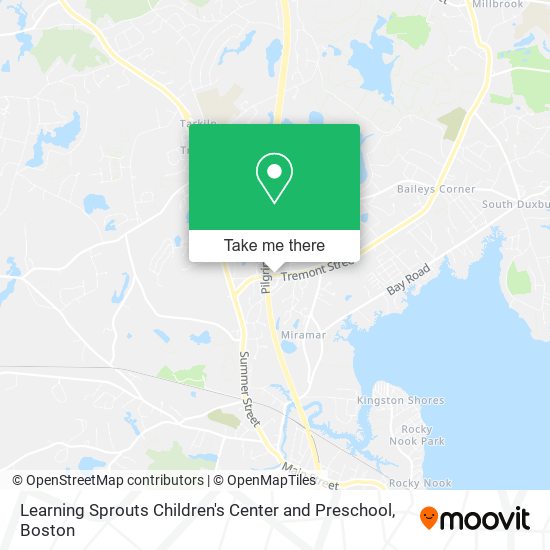 Mapa de Learning Sprouts Children's Center and Preschool