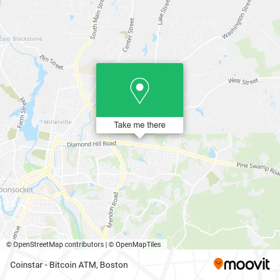 Coinstar - Bitcoin ATM map