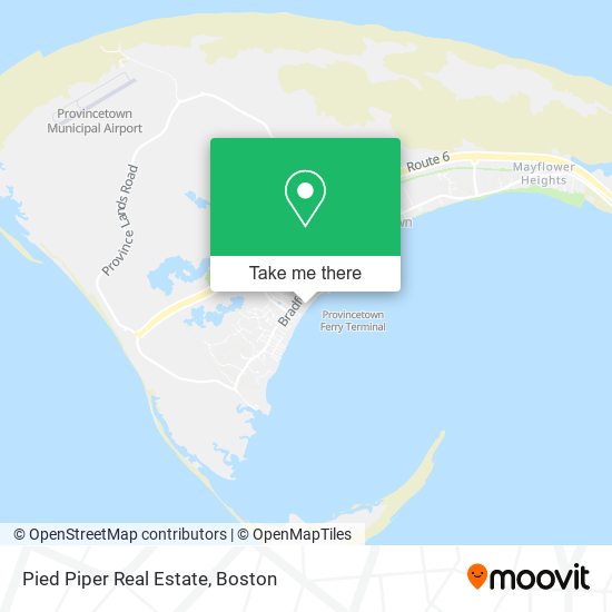 Pied Piper Real Estate map